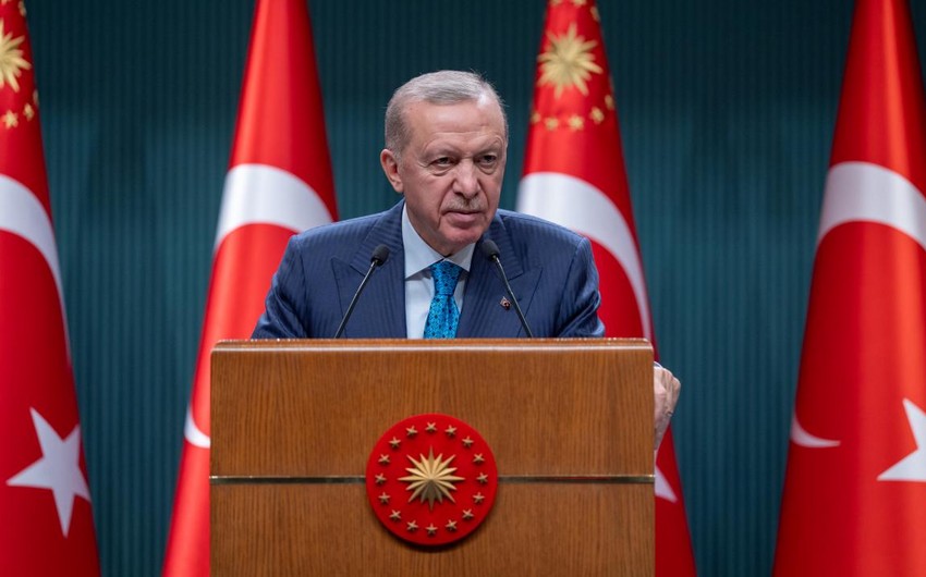 Ərdoğan: Türkiyədə yaşananlar qanunun aliliyinin hakim olduğunun ən konkret göstəricisidir