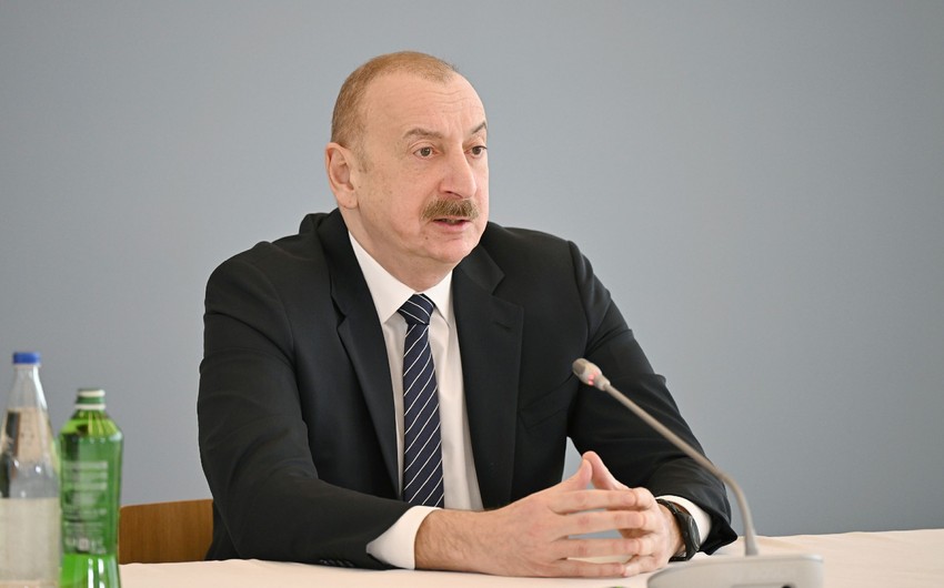 Prezident: Türkiyə ilə İsrailin ilk dəfə barışmasında Azərbaycan vasitəçilik edib