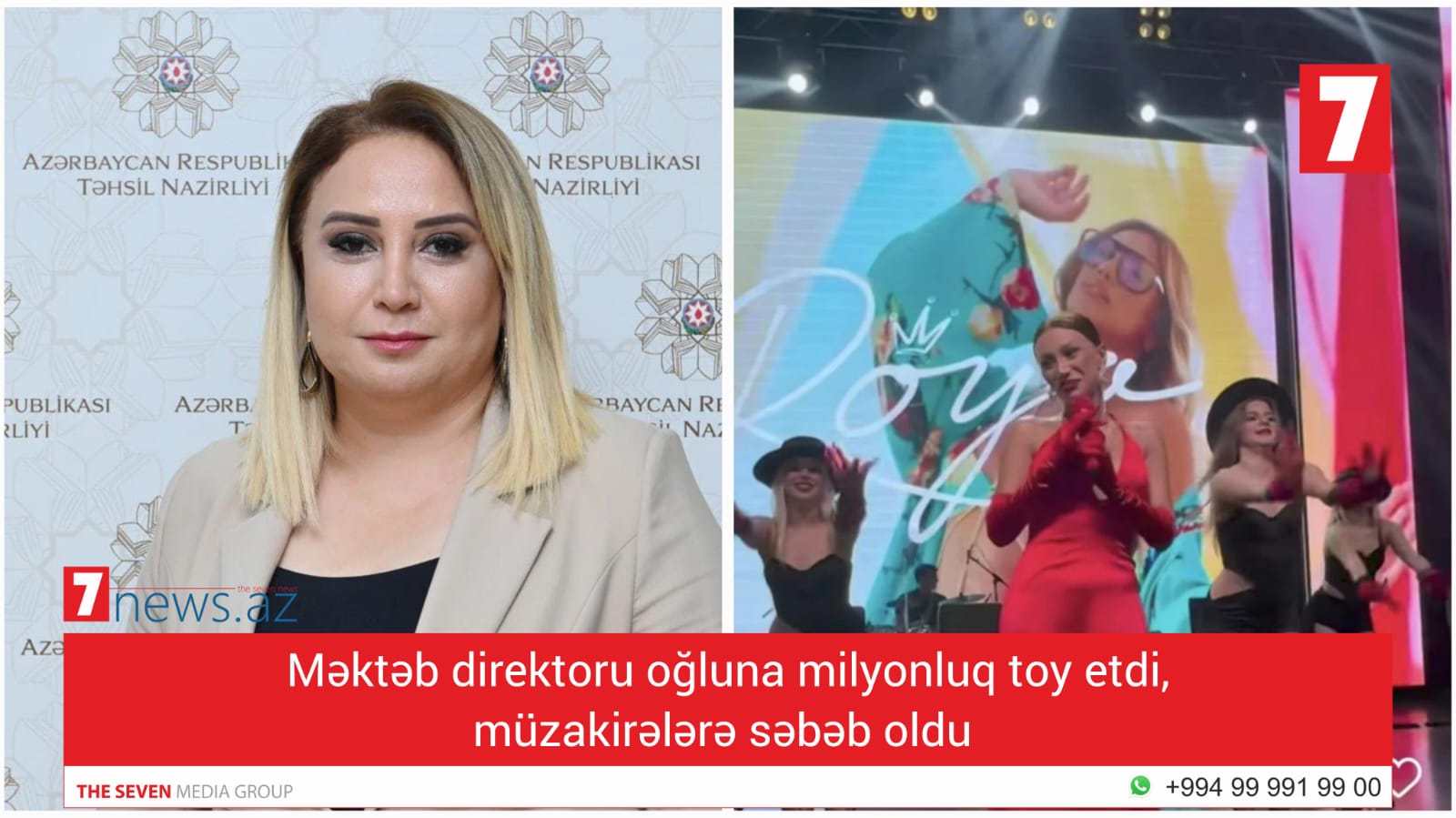Məktəb direktoru oğluna milyonluq toy etdi, müzakirələrə səbəb oldu - FOTOLAR