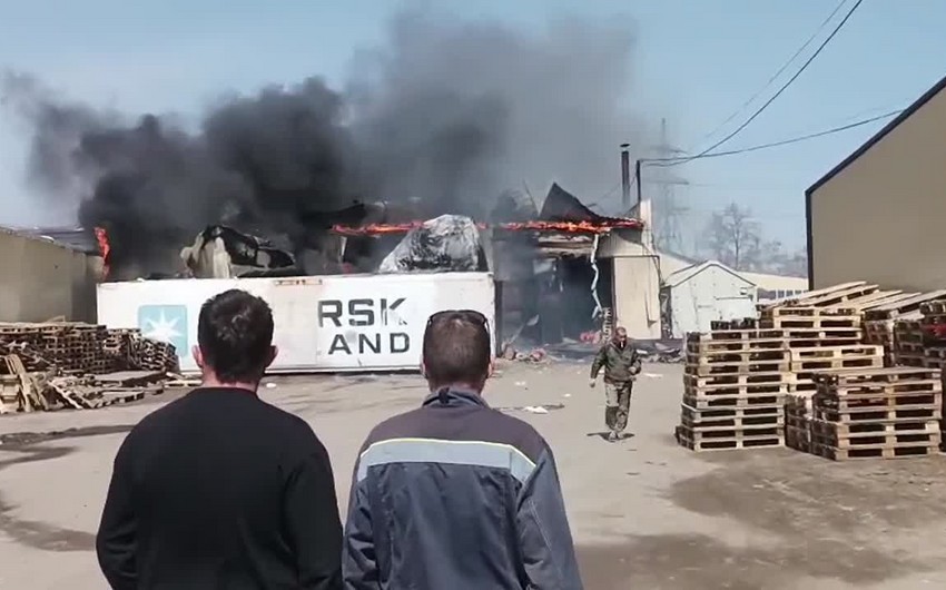 Primorskda anbarda güclü partlayış baş verib