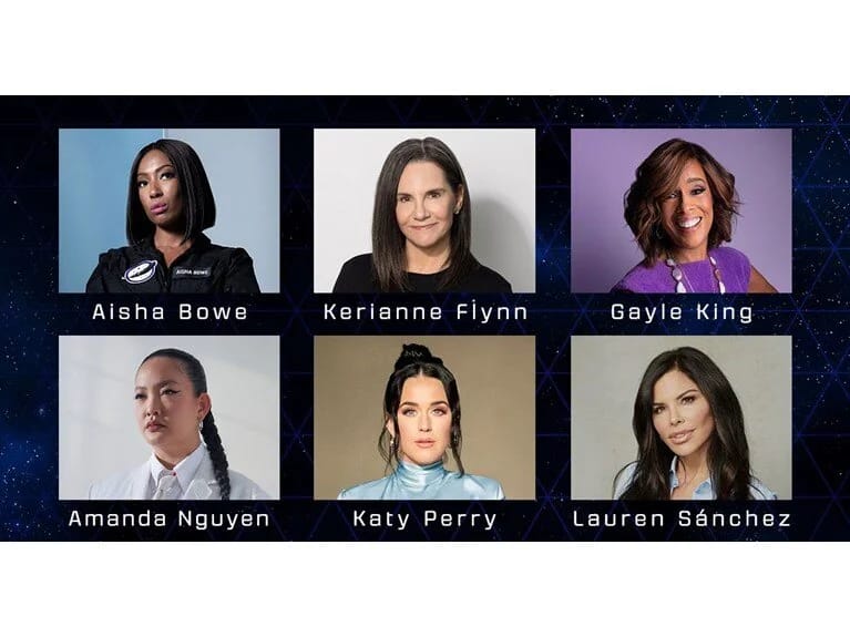 Müğənni Keti Perri kosmosa uçan 6 qadın arasında: Onlar astronavt kimi məşq edirdilər