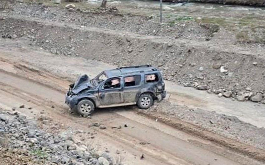 Kəlbəcərdə avtomobil aşıb, qadın hərbçi ölüb