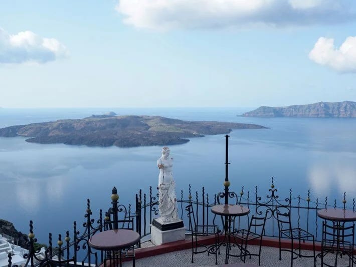 Santorini adası su altında qala bilər