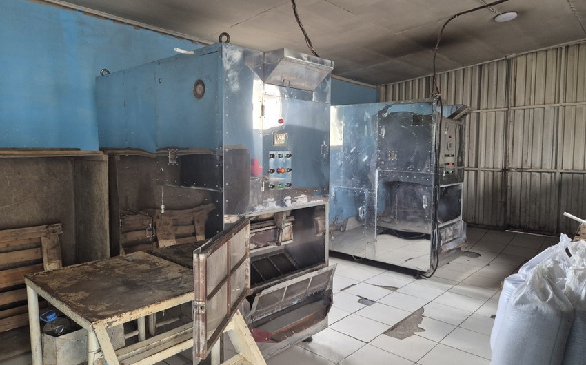 Tərtərdə günəbəxan emalı sexinin fəaliyyəti dayandırılıb