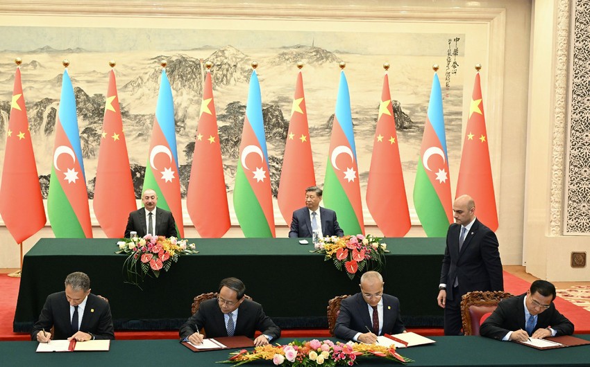 Azərbaycan və Çin beynəlxalq multimodal daşımaları inkişaf etdirəcək