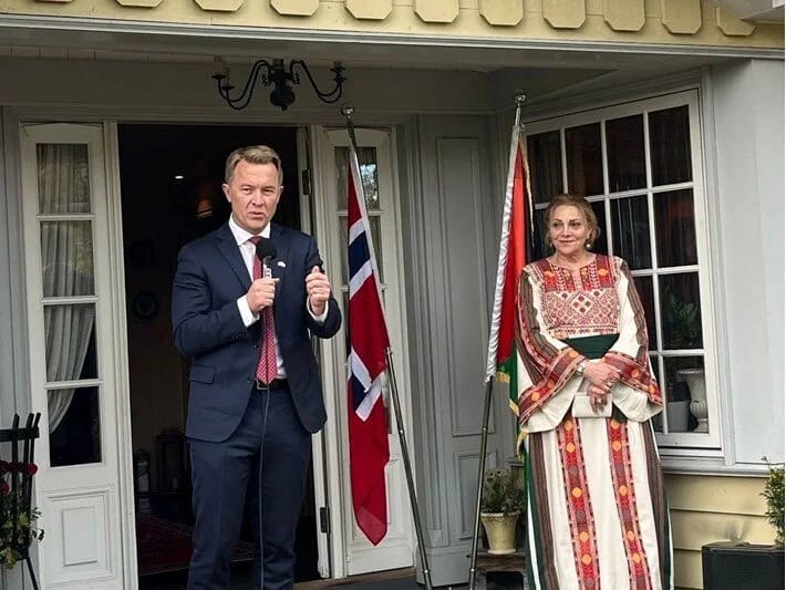 Norveç Fələstinlə diplomatik əlaqələri artırmaq qərarına gəlib və səfir təyin edib