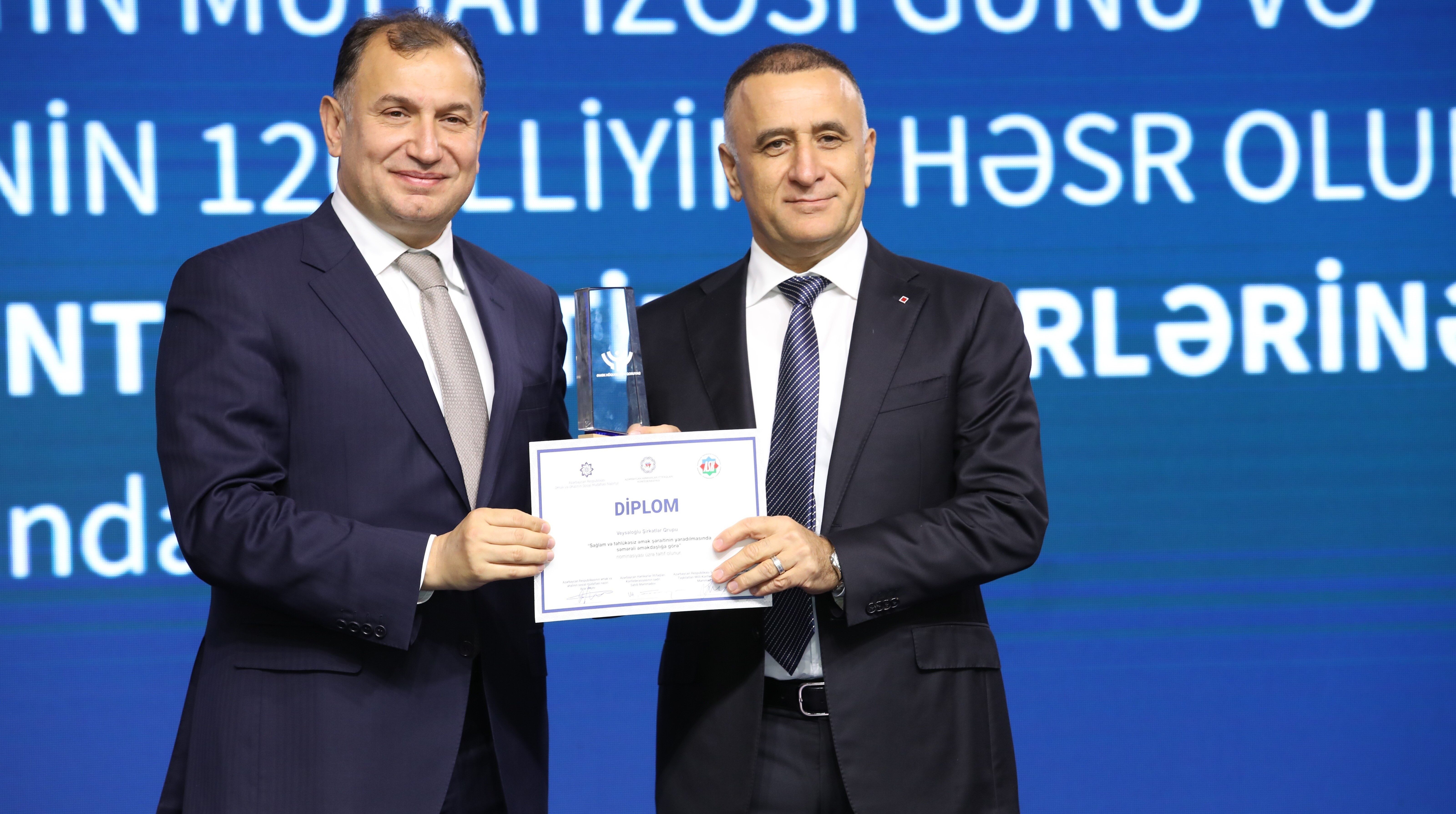 Veysəloğlu Şirkətlər Qrupu iki nüfuzlu mükafata layiq görüldü