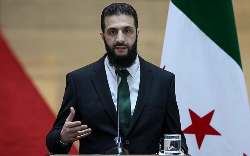 Suriyanın keçid dövrü Prezidenti sabah Fransaya səfər edəcək