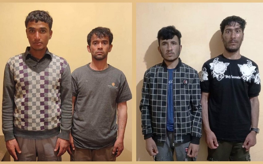 Azərbaycandan keçməklə qanunsuz yolla Avropa ölkələrinə getmək istəyən sərhəd pozucuları saxlanılıb