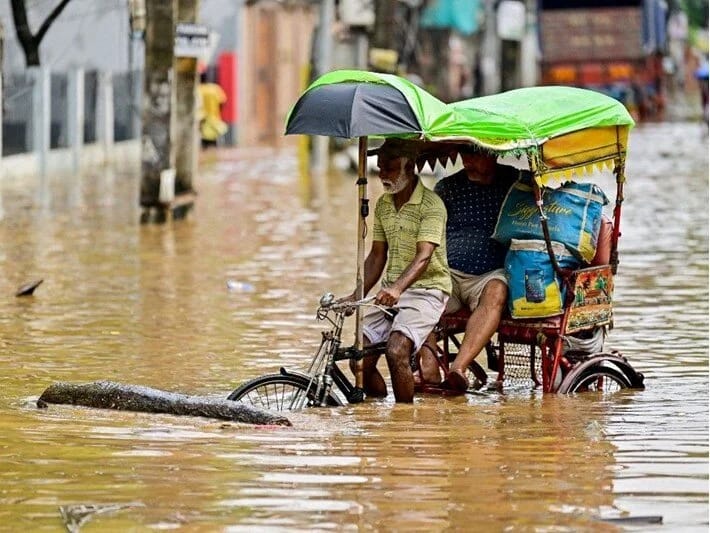 Hindistanda leysan yağışlar nəticəsində 14 nəfər ölüb