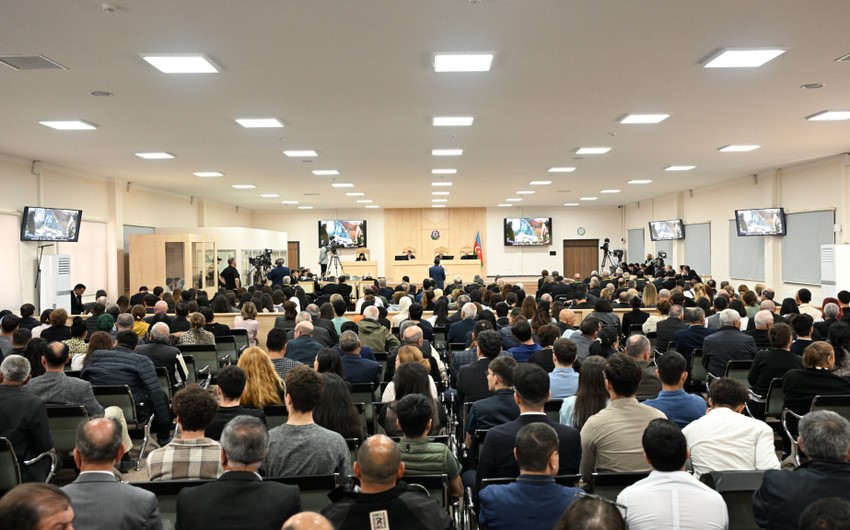 Məhkəmədə Kəlbəcərin Ermənistan tərəfindən işğal olunmasını əks etdirən videomaterial nümayiş etdirilib