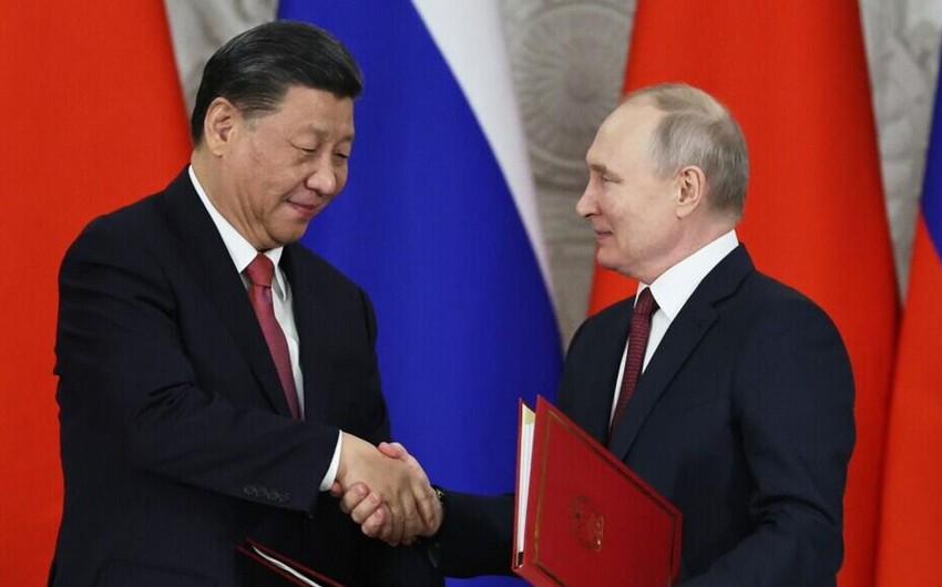 Putin və Cinpin danışıqların yekunu üzrə sənədlər paketi imzalayıblar