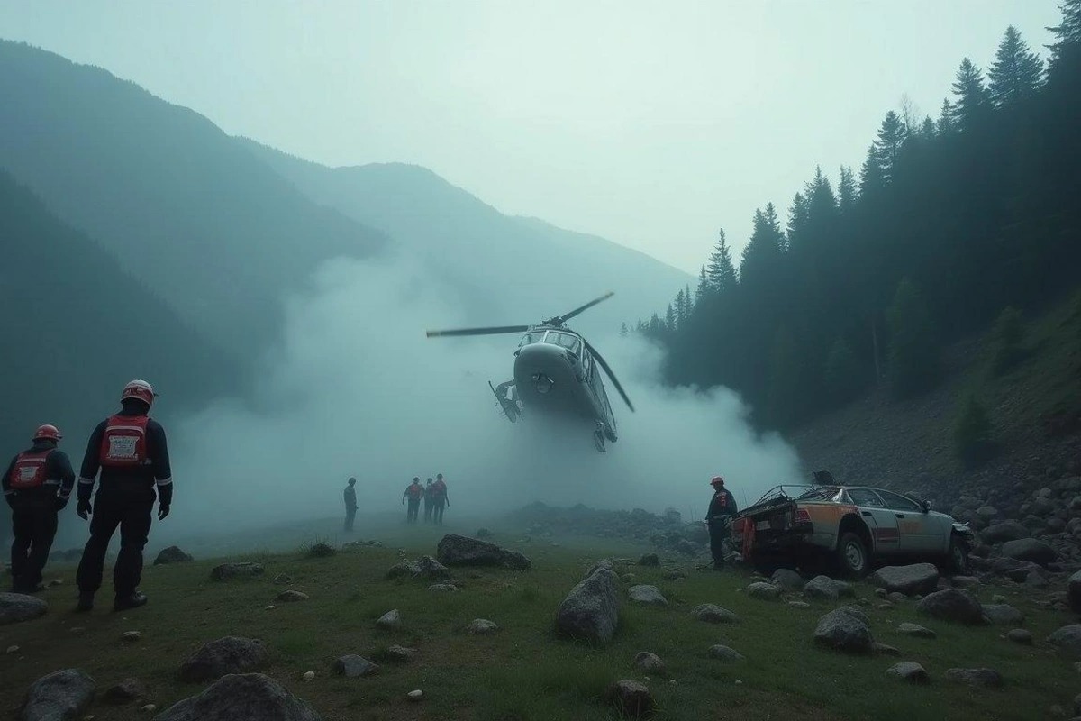 Təcili yardım təyyarəsi qəza etdi: 6 nəfər həlak oldu