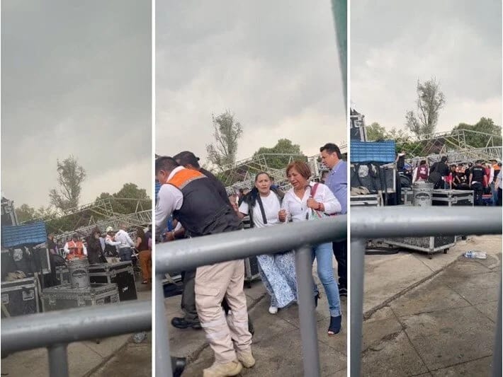 Meksikada konsert səhnəsi çöküb, 7 nəfər yaralanıb