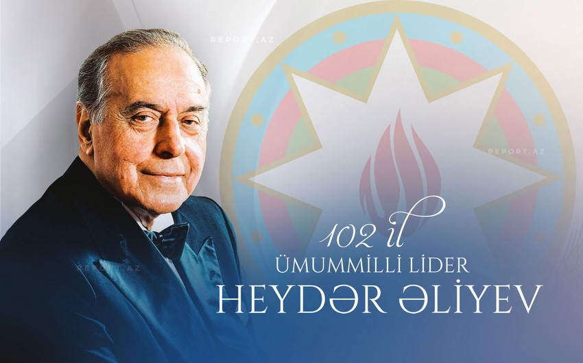 Ümummilli Lider Heydər Əliyevin anadan olmasının 102-ci ildönümüdür