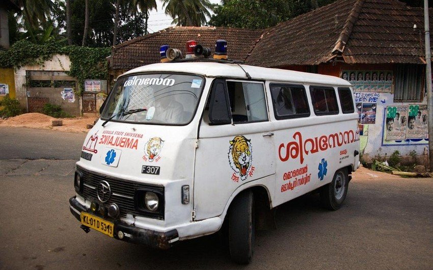 Hindistanda dəhşətli qəza: 13 nəfər öldü