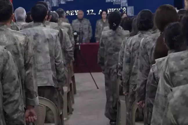 PKK-nın özünü buraxdığı an - FOTO