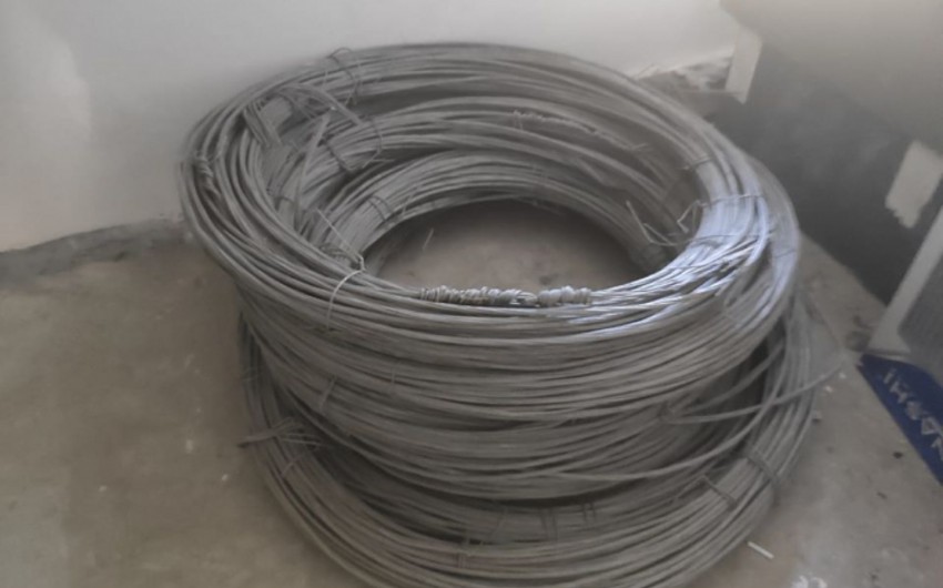 Neftçalada 18 min manat dəyərində naqil oğurlanıb