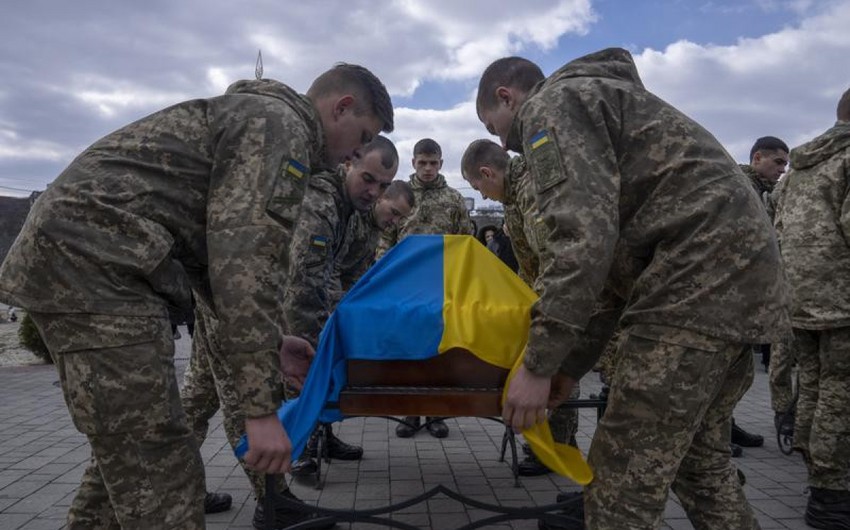 Rusiya və Ukrayna hərbçilərin meyitlərini mübadilə ediblər