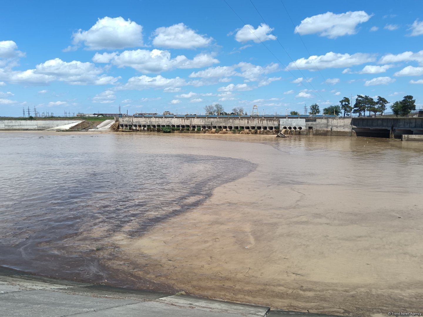 Bəzi çaylarda sululuq artıb