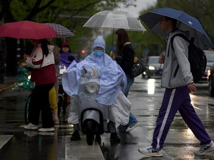 Çində güclü yağışlar: 5 nəfər ölüb 