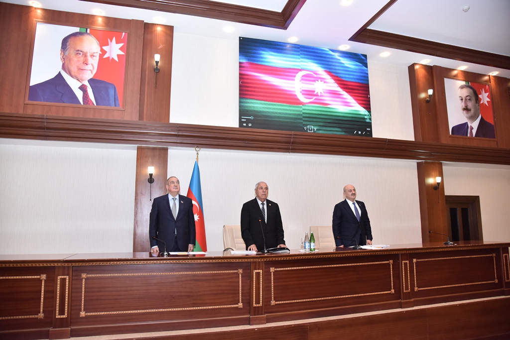 Nəsimi Rayon Ağsaqqallar Şurasının geniş tərkibdə hesabat konfransı keçirilib