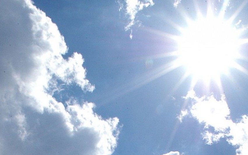 Sabah 29 dərəcə isti olacaq