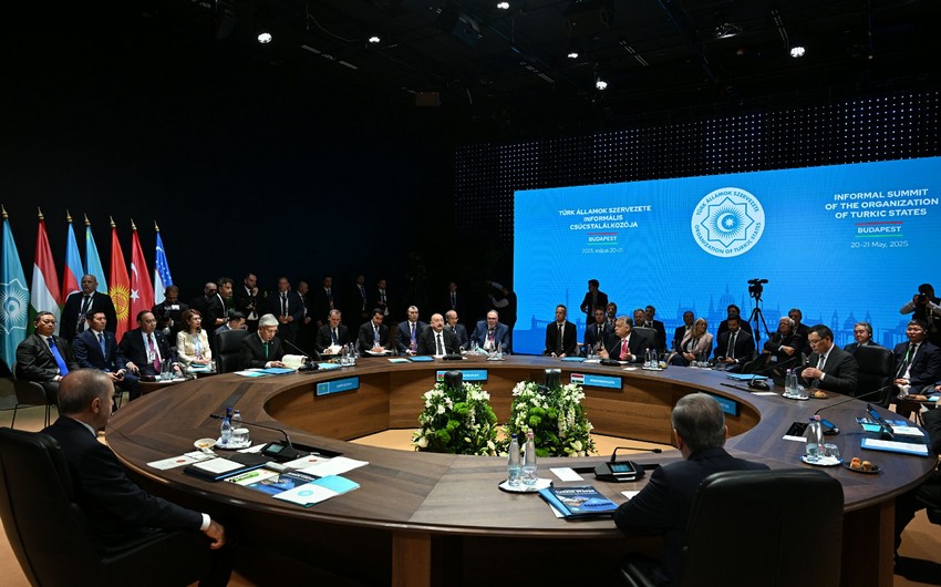 TDT-nin qeyri-rəsmi Zirvə görüşündə bir sıra sənədlərin imzalanması mərasimi olub