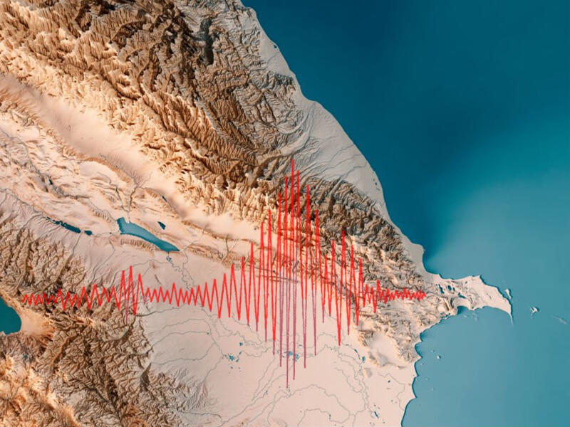 Xəzərdə zəlzələ olub