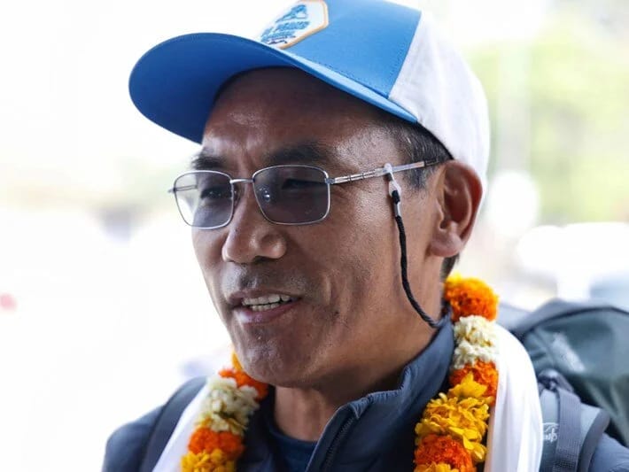 Everest Adamı öz rekordunu yeniləyib