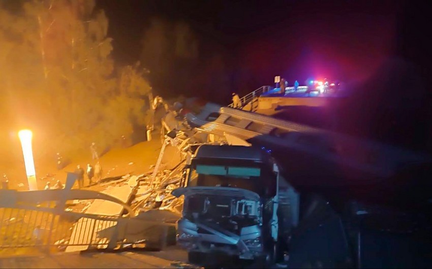 Rusiyanın Bryansk vilayətinin qubernatoru: Qatarın hərəkəti zamanı körpü partladılıb