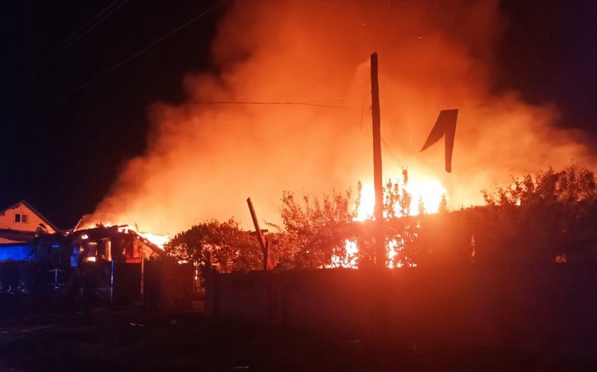 Ukraynanın Çerniqov vilayətinə PUA-larla hücum olub, 5 nəfər ölüb