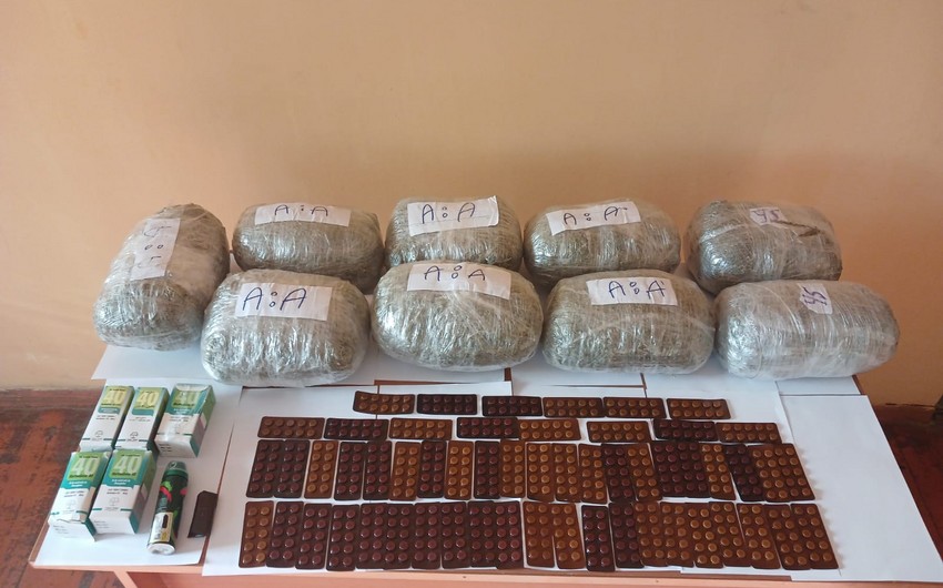 İrandan Azərbaycana külli miqdarda narkotik keçirilməsinin qarşısı alınıb