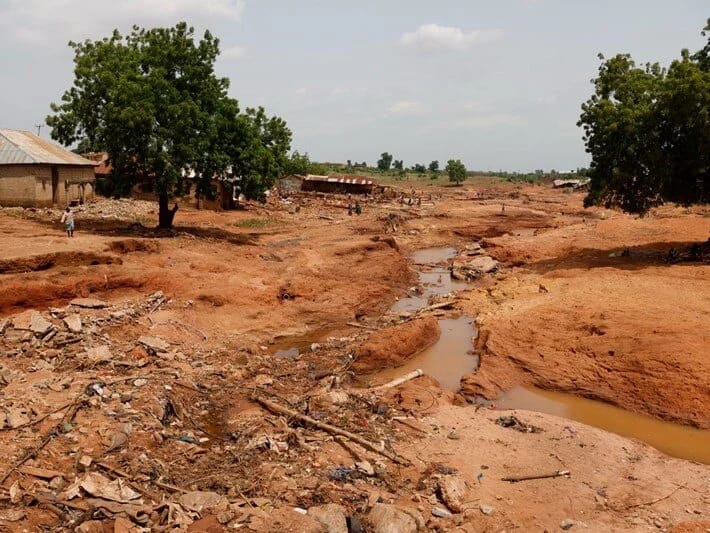 Nigeriyada daşqınlar nəticəsində ölənlərin sayı 160-a çatıb
