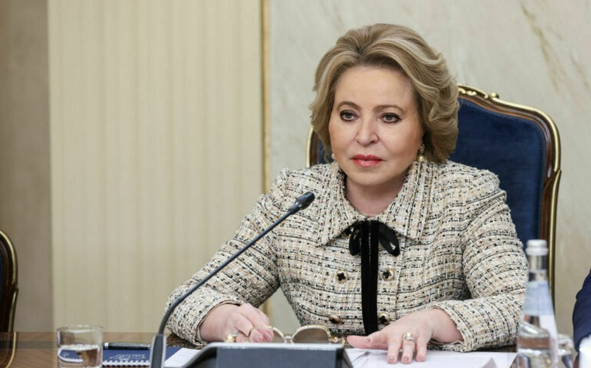 Rusiya Federasiya Şurasının sədri İrəvanda səfərdədir