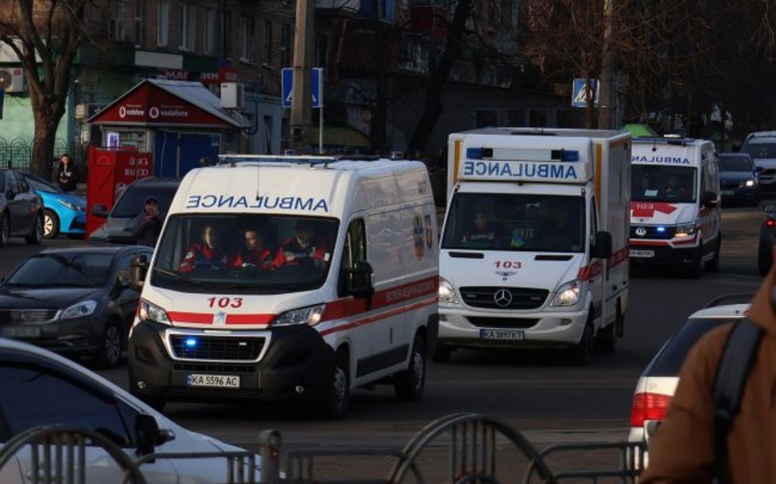 Kiyevin atəşə tutulması nəticəsində 4 nəfər ölüb, 20 nəfər yaralanıb