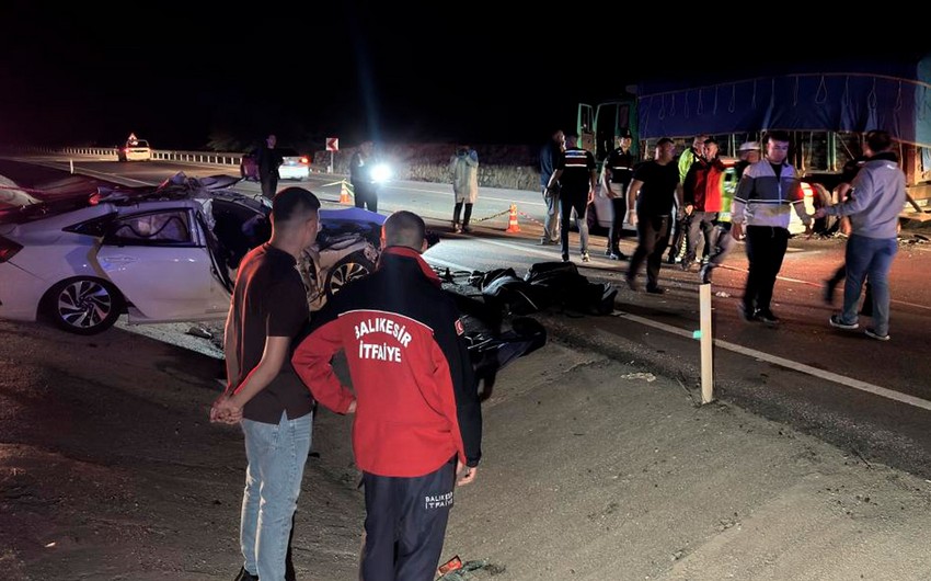 Türkiyədə Qurban bayramında 863 yol qəzası baş verib