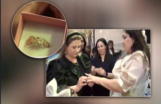 Sıraya düzülüb, müəllimənin barmağına üzük taxdılar - Tovuzda çəkilən görüntülər araşdırılır