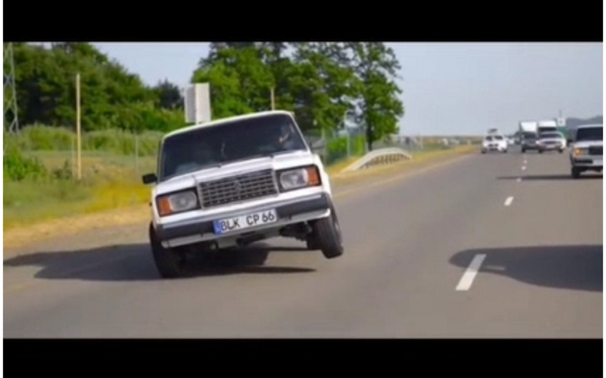 Avtoxuliqanlıq edərək görüntüləri sosial şəbəkədə yayan sürücü həbs olunub