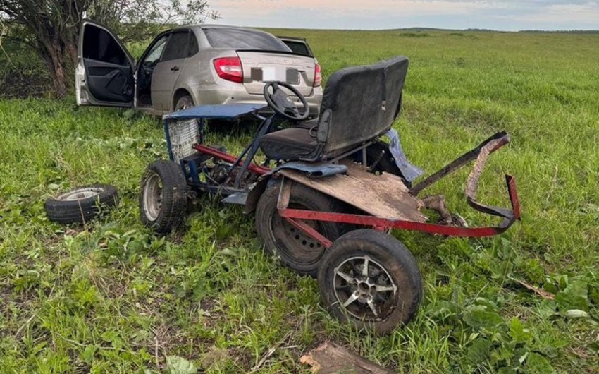Rusiyada ağır yol qəzasında 6 nəfər ölüb
