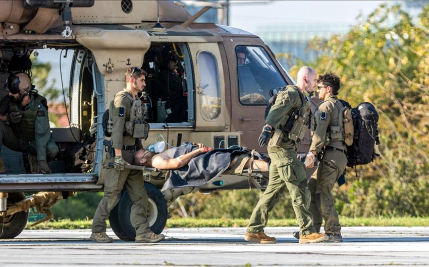 İsrail Səhiyyə Nazirliyi: Bu gecə təxminən 300 nəfər xəstəxanaya yerləşdirilib