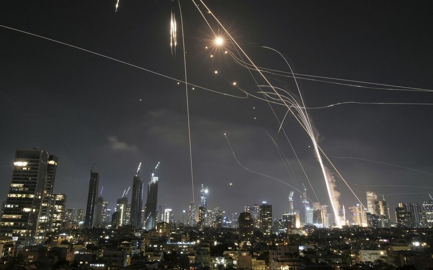 İsrail Ordusu: İranın İsrailə atdığı raketlər zərərsizləşdirilir