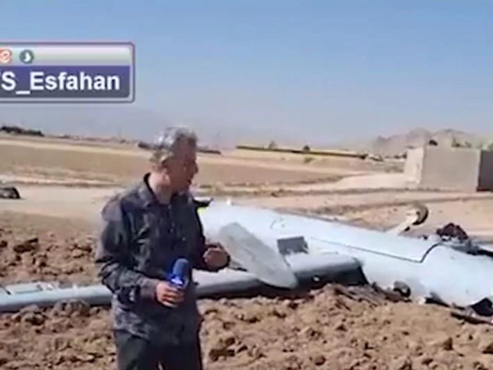 İran İsrailin pilotsuz təyyarəsini vurub