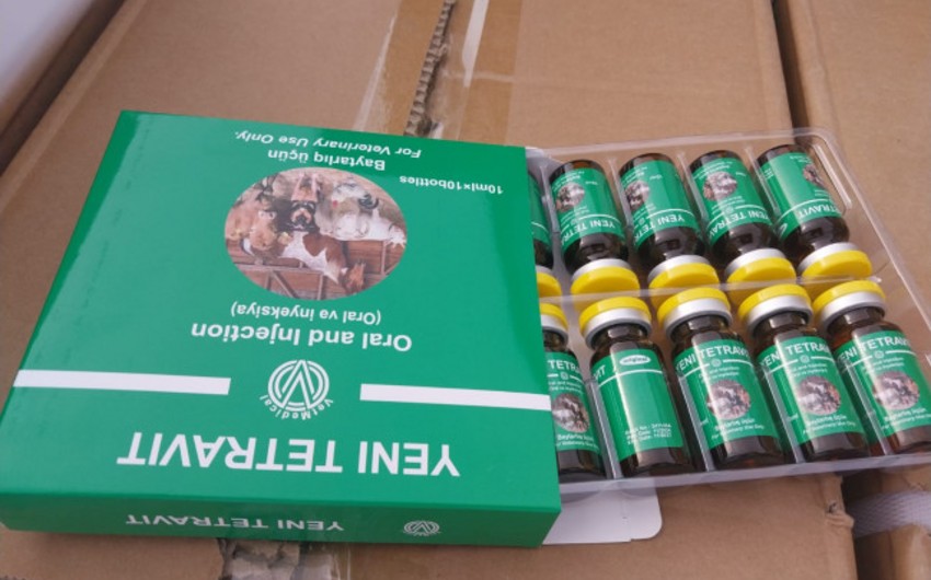 Çindən Azərbaycana idxal edilən 50 minə yaxın baytarlıq preparatında uyğunsuzluq aşkarlanıb