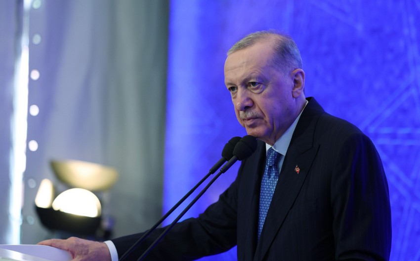 Ərdoğan: İlham Əliyevin liderliyində uzanan qardaşlıq əli Kahramanmaraşın bağrına möhür vurub