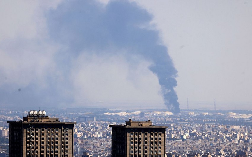 İsrail İranda altı aerodroma hücum edib