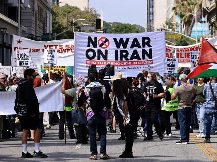 Nyu Yorkda İrana hücum etirazı keçirilib