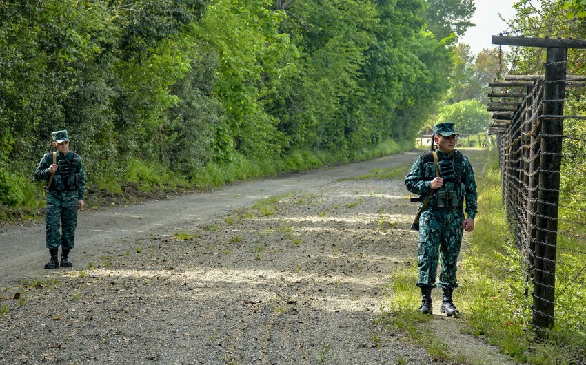 Ötən ay 13 nəfər dövlət sərhədini pozarkən saxlanılıb