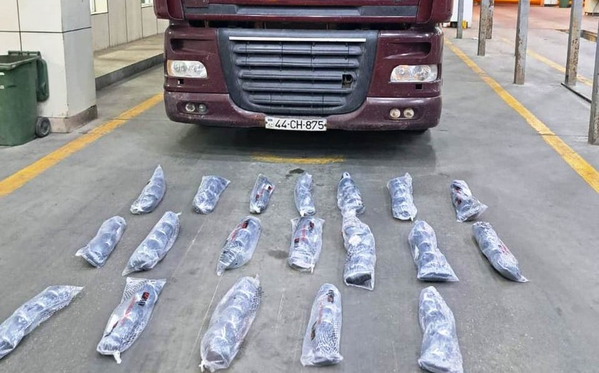 Bir ay ərzində sərhəddə 7 milyon manat dəyərində qaçaqmal tutulub