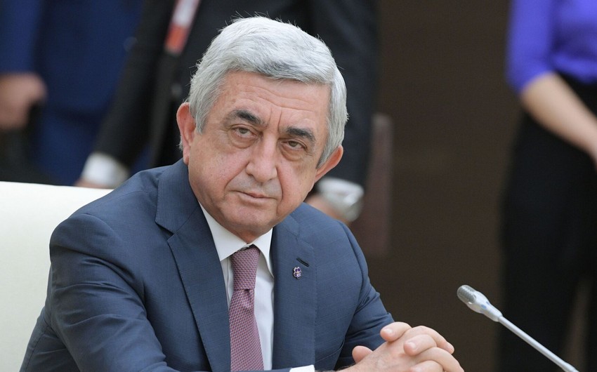 Serj Sarqsyana qarşı rüşvət alma ittihamı irəli sürülüb